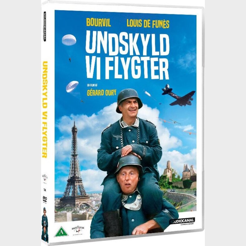 Undskyld Vi Flygter - DVD - Film