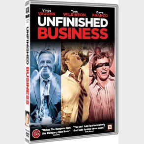Unfinished Business - 2015 Vince Vaughn - DVD - Film