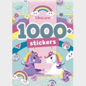 Unicorn 1000 + Sticker Book - Bog