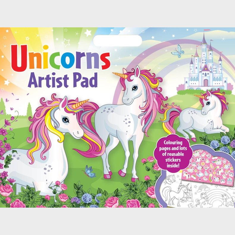 Unicorn Artist Pad A3 Malebog - Alligator - Bog