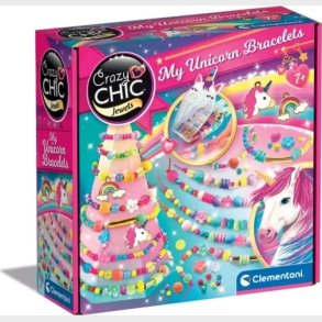 Clementoni - Crazy Chic - Jewels - My Unicorn Bracelets - Diy Armbnd