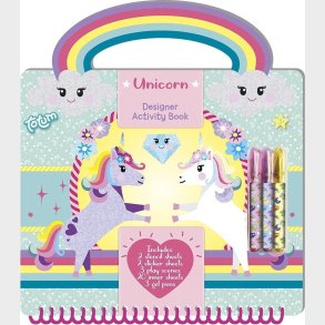 Unicorn Designer Aktivitets Bog - Bog