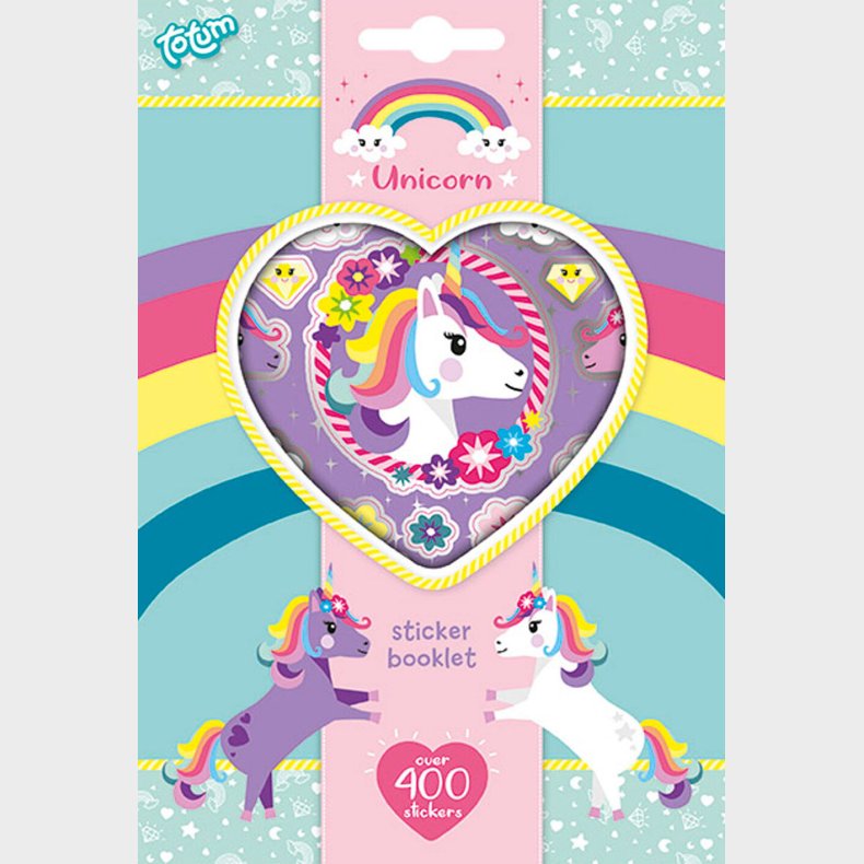 Unicorn Sticker Book 4 Ark - Bog