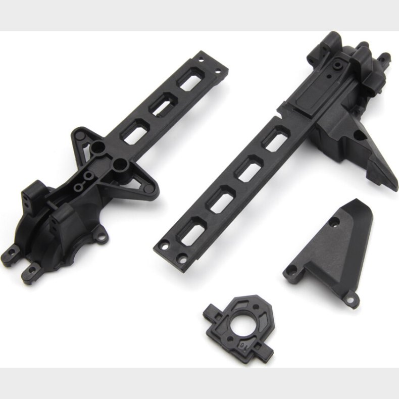 Upper Deck & Motor Mount - 540421 - Blackzon