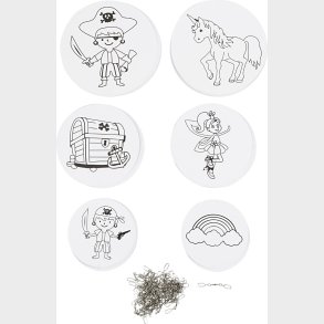 Uro Med Motiv -  12+15+18 Cm - 300 G - Hvid - 20 St