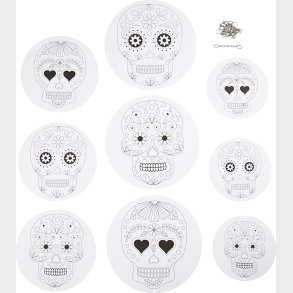 Uro Med Motiv -  12+15+18 Cm - 300 G - Hvid - 3 St