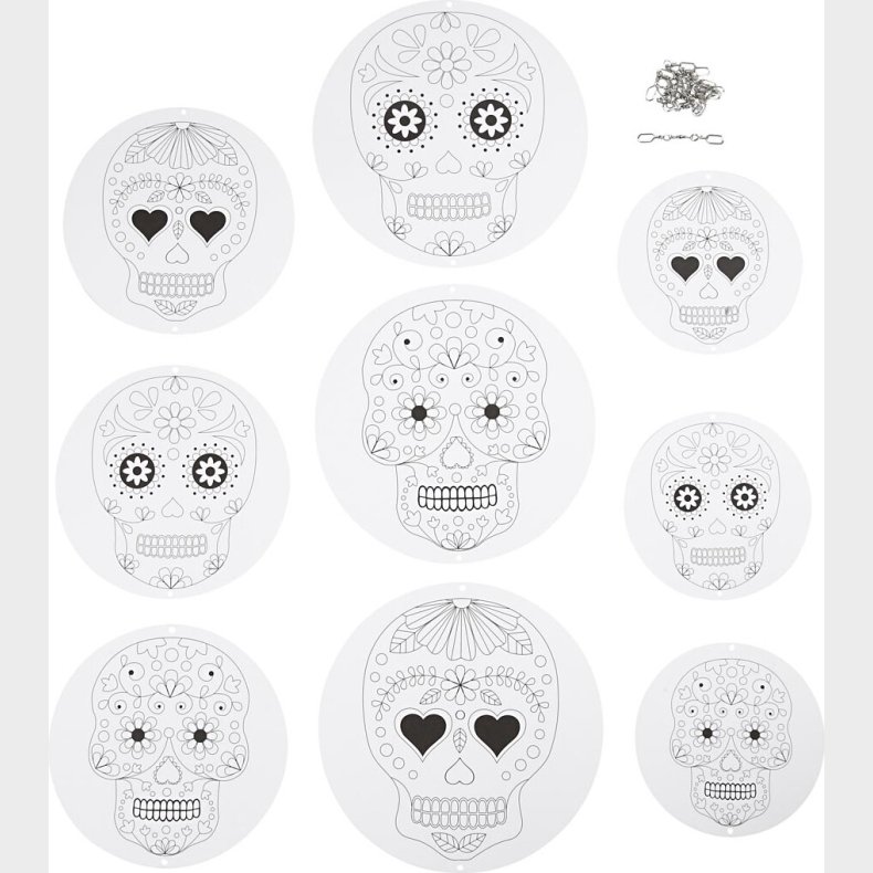 Uro Med Motiv -  12+15+18 Cm - 300 G - Hvid - 3 St