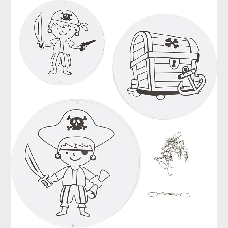 Uro Med Motiv -  12+15+18 Cm - 300 G - Hvid - 3 St