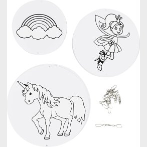 Uro Med Motiv -  12+15+18 Cm - 300 G - Hvid - 3 St