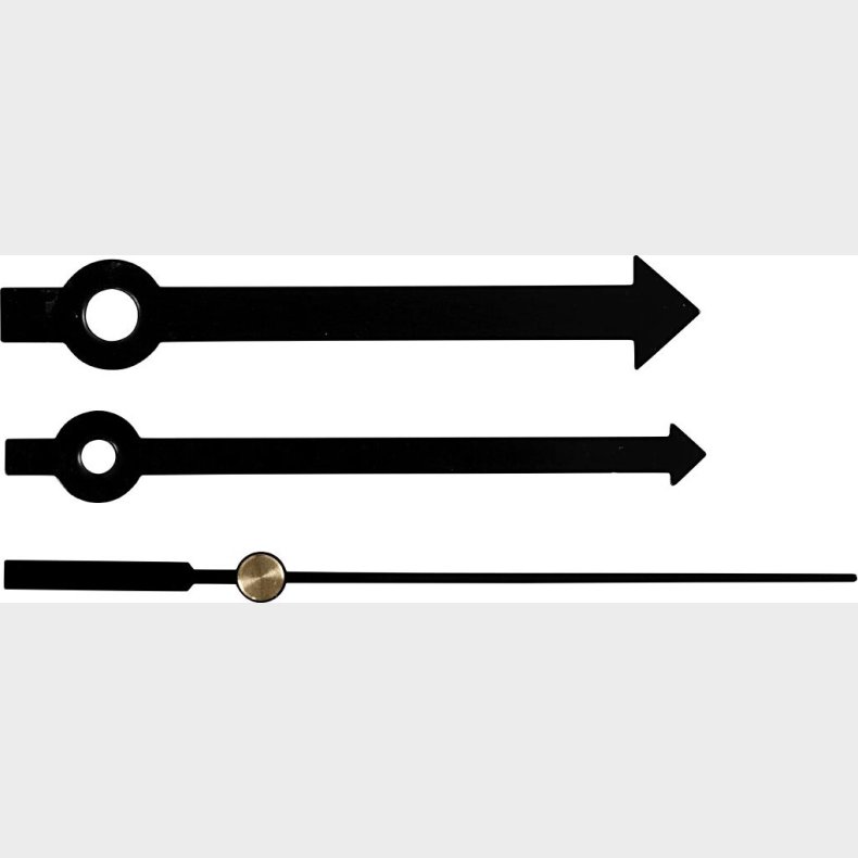 Urvisere - Hulstr. 4+6 Mm - Sort