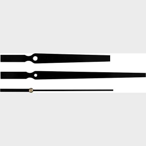 Urvisere - Hulstr. 4+6 Mm - Sort