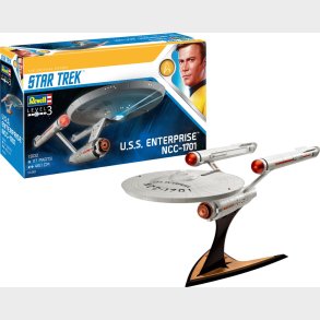 Revell - U.s.s. Enterprise Ncc-1701 Tos - 1:600 - Level 3 - 04991