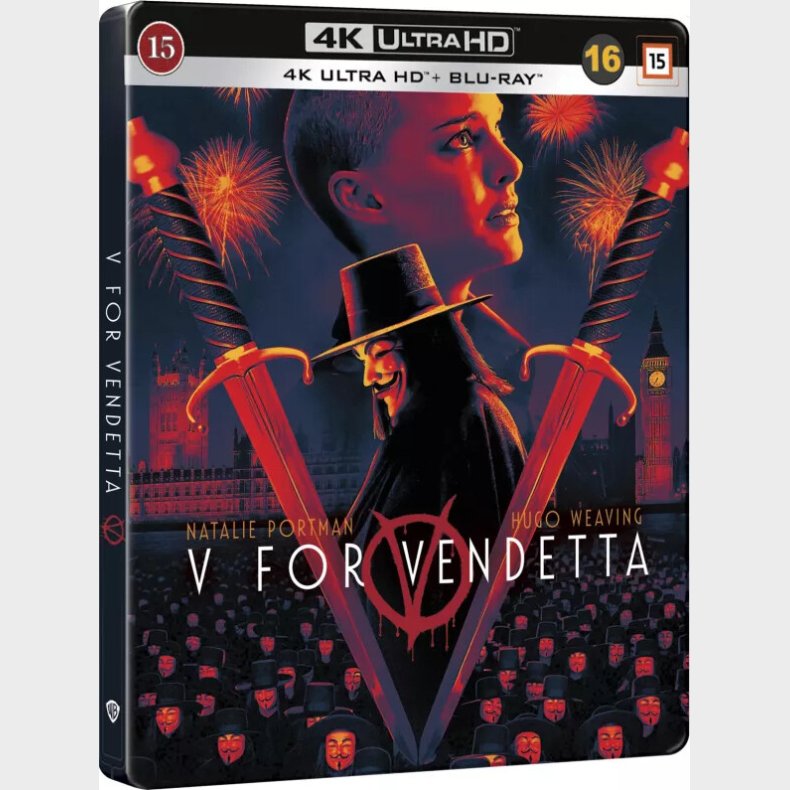 V For Vendetta - Steelbook - 4K Blu-Ray