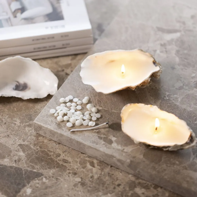 Creativ Company | Stb selv lys - Soyalys i skaller, 3 stk