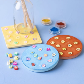 Creativ Company | Stb med cement - Bordsknere, 3 stk