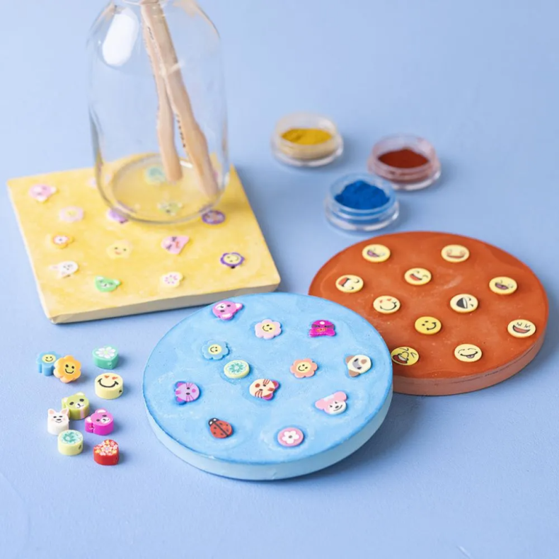 Creativ Company | Stb med cement - Bordsknere, 3 stk