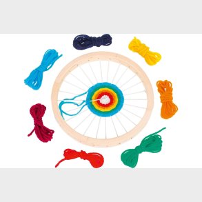 Goki | Vveramme i tr - Rund,  18 cm.