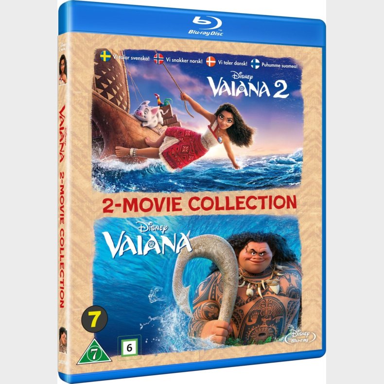 Vaiana 1+2 - Blu-Ray