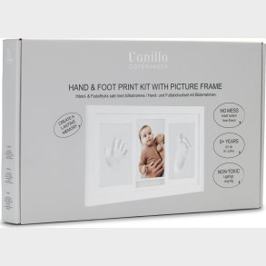 Vanilla Copenhagen - H�nd Og Fodaftryk - White - Stor
