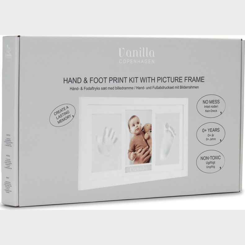 Vanilla Copenhagen - H�nd Og Fodaftryk - White - Stor