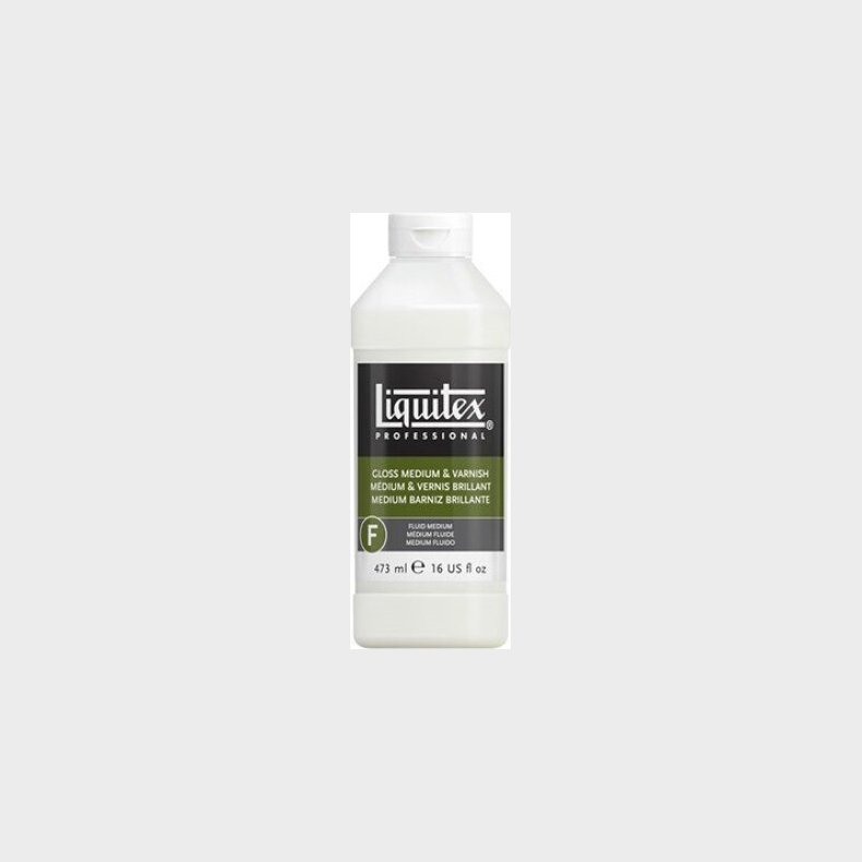 Liquitex - Gloss Medium & Varnish - Blank Lak 473 Ml