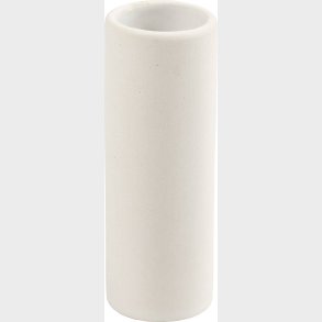 Vase - H 11 Cm - � 4 Cm - Hvid - 6 Stk.