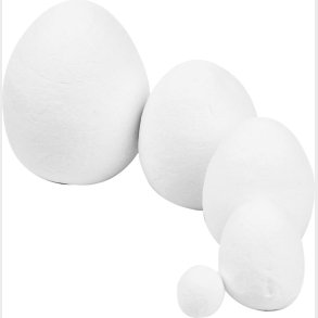 Vat�g - Str. 12+25+35+40+47 Mm - Hvid - 200 Stk.