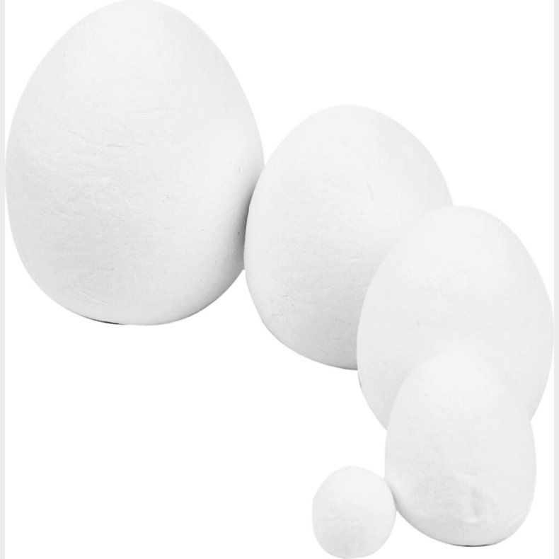 Vat�g - Str. 12+25+35+40+47 Mm - Hvid - 200 Stk.