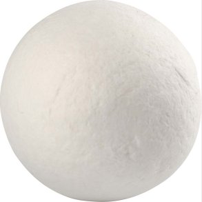 Vatkugle - � 40 Mm - Hvid - 6 Stk.