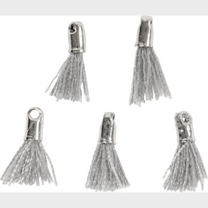 Vedh�ng - L 10 Mm - Hulstr. 1 Mm - Gr� - 5 Stk.