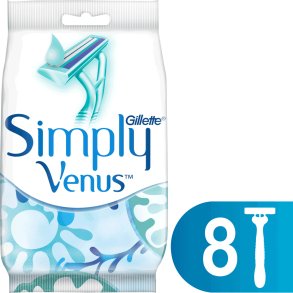 Gillette - Simply Venus Engangsskrabere - 8 Stk