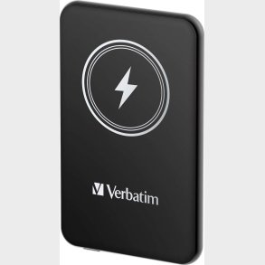 Verbatim - Charge �n� Go Magnetic Wireless Power Bank 5000