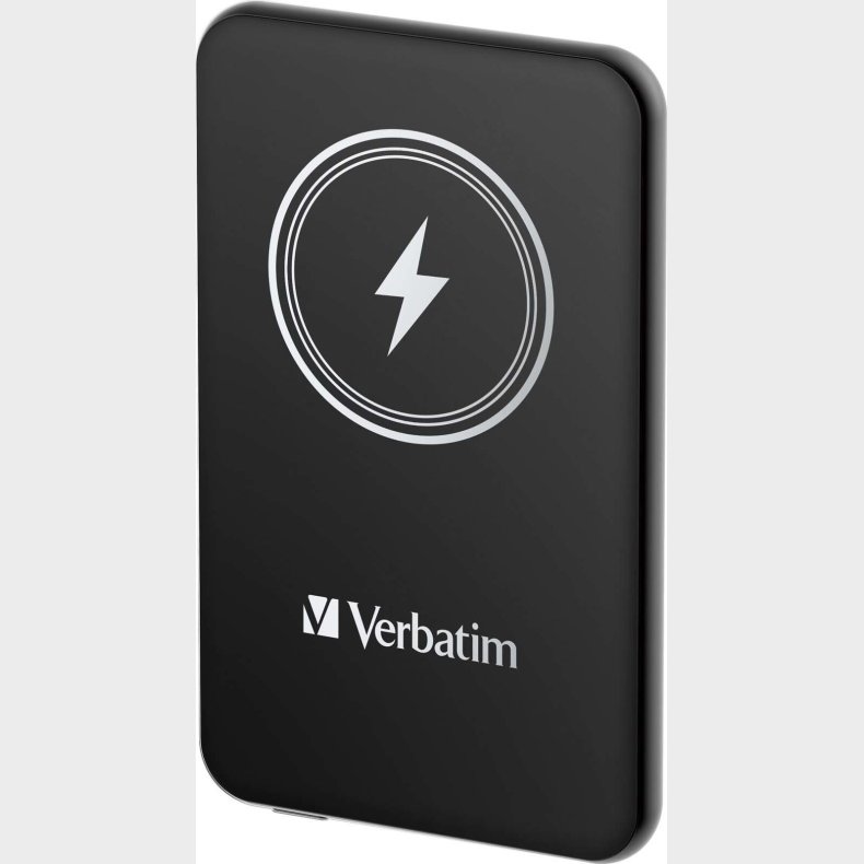 Verbatim - Charge �n� Go Magnetic Wireless Power Bank 5000