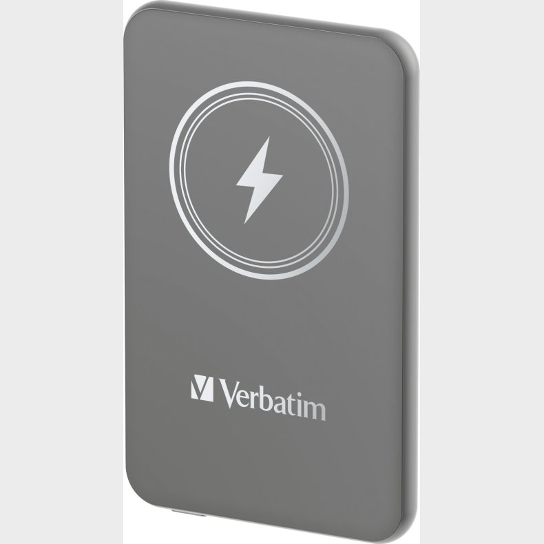 Verbatim - Charge �n� Go Magnetic Wireless Power Bank 5000
