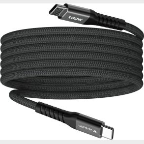 Verbatim - Sync & Charge Magnetic Cable - 100w Usb-c To Usb-c 120 Cm