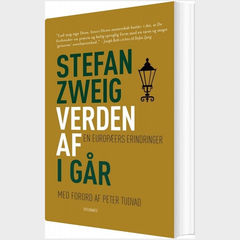 Verden Af I Gr - Stefan Zweig - Bog
