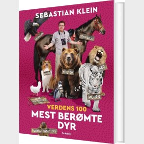 Verdens 100 Mest Bermte Dyr - Sebastian Klein - Bog