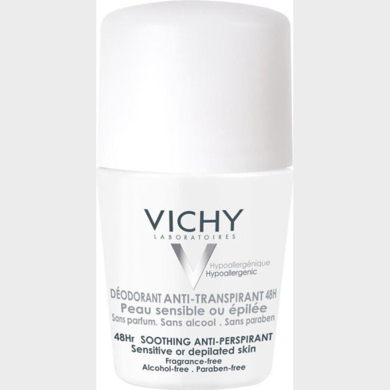 Vichy - 48hr Soothing Anti-perspirant Deo Roll-on 50 Ml