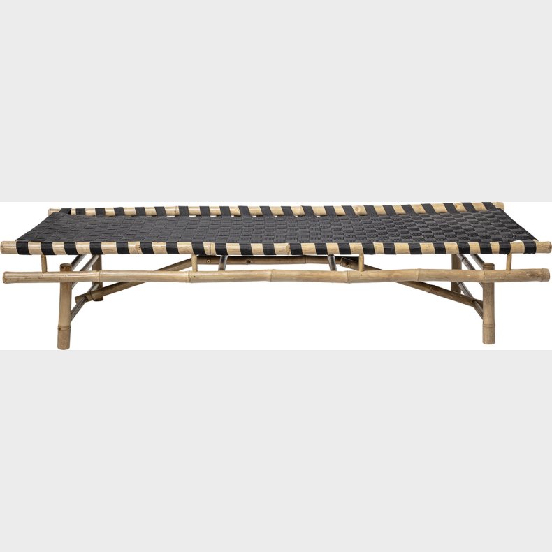 Bloomingville - Vida Daybed - Sort - Bambus - Udendrs