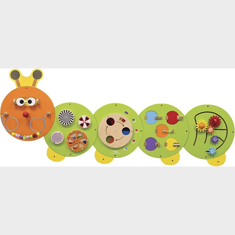 Aktivitetsvg Til Brn - Tr - 83x185 Cm - Viga