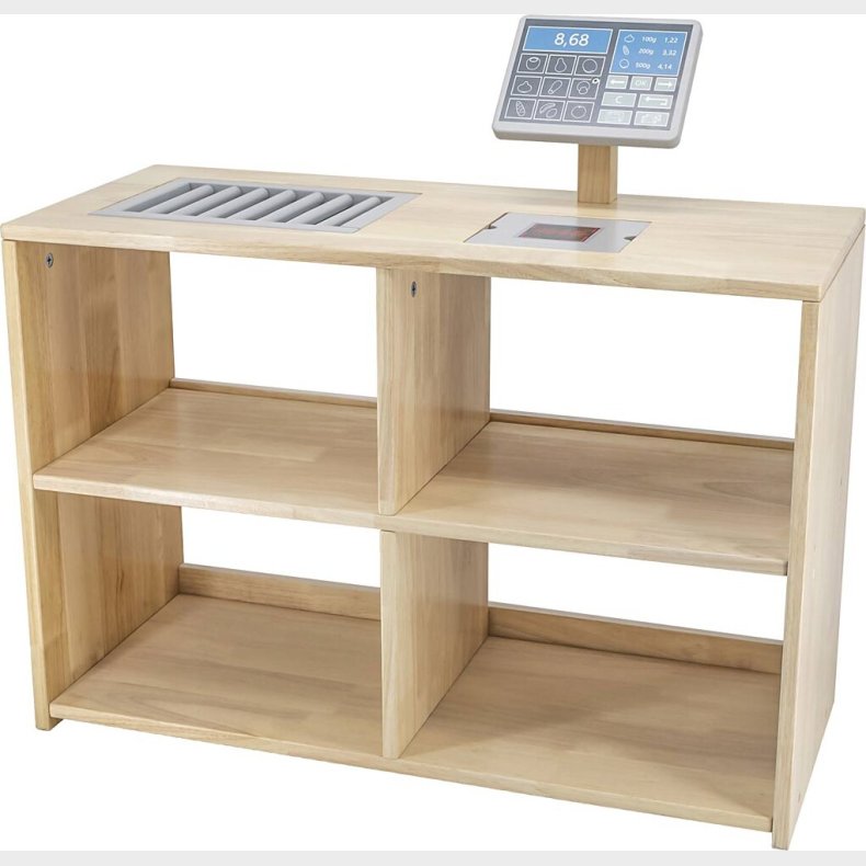 Lege K�bmandsdisk Med Scanner - Disk Til K�bmandsbutik - Viga