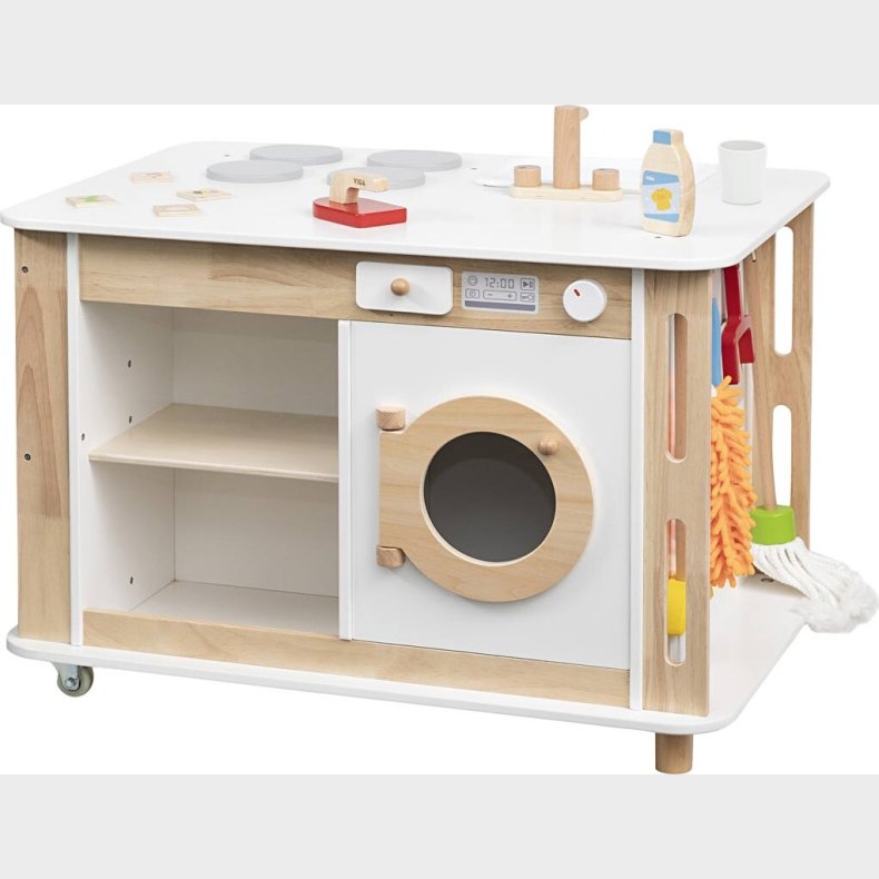 Viga Legekkken I Tr - 60x80x56 Cm - 30 Dele