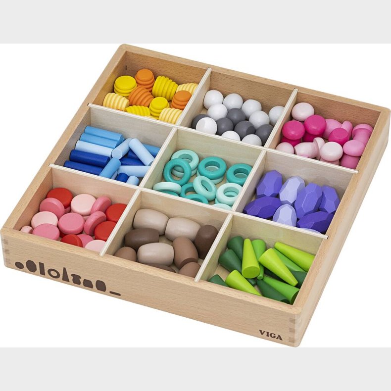 Viga Sorteringsleget�j - 31x31x5 Cm - 141 Dele