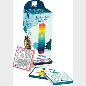 Vilac - Adventskalender - Adventstrn Med Magentisk Puslespil 48 Brikker