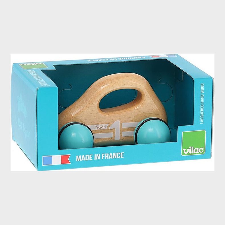 Vilac - Babybil Med Hndtag - Natur