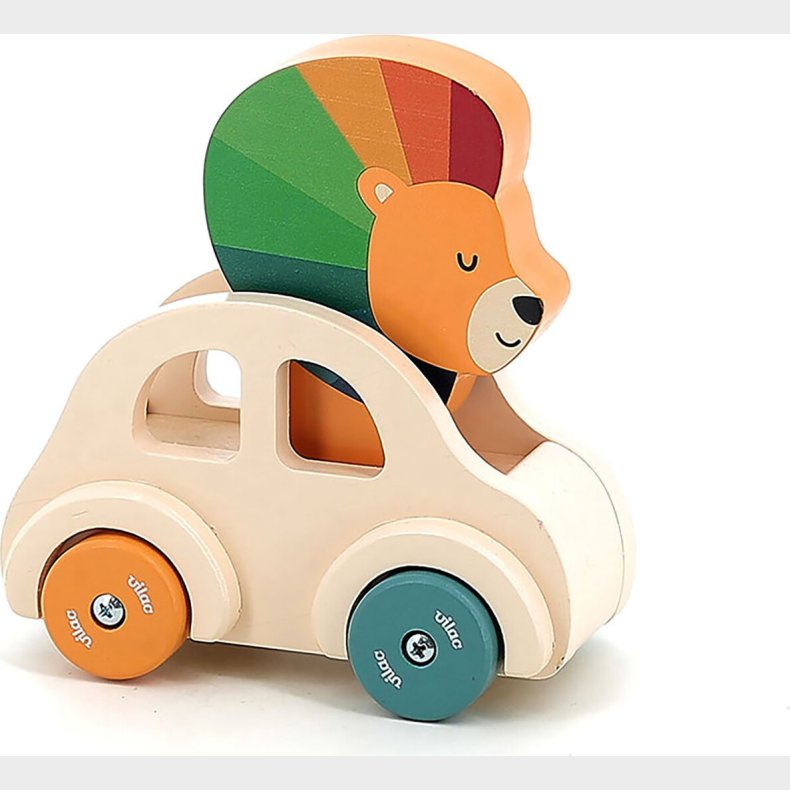 Vilac - Bil I Tr - Lve - 15,5x7x14 Cm