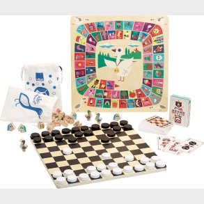 Vilac - Deluxe Spillest Med 4 Spil