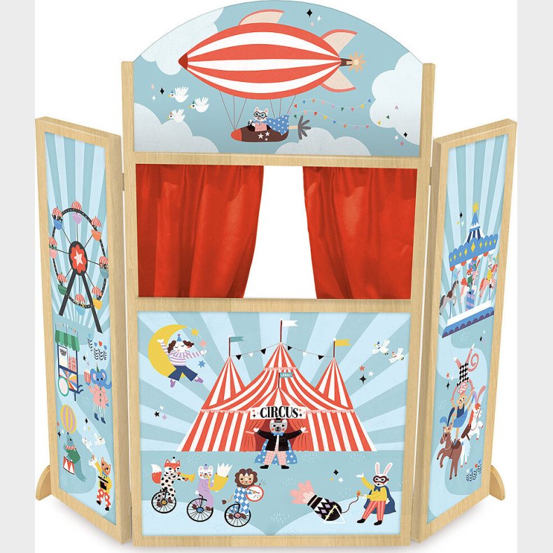 Vilac - Dukketeater I Tr� - Cirkus