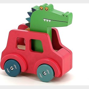 Vilac - Dyttende Bil - Tr - Krokodille