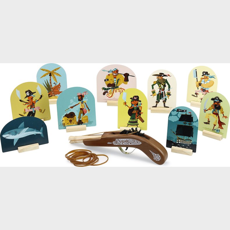 Vilac - Elastikpistol - Pirat